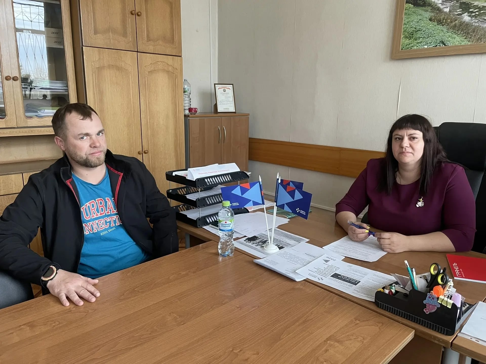 Команда Центра Надежда за работой